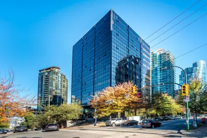 1113 1333 W Georgia Street, Vancouver, BC, Vancouver — Apartment/Condo for sale