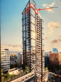 3503 1277 Hornby Street, Vancouver, BC, Downtown VW — 2 bed apartment/condo for sale