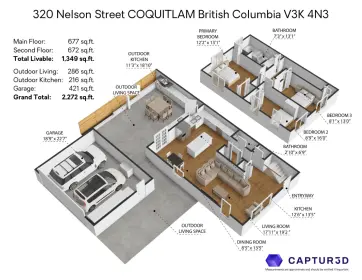 320 Nelson Street, Coquitlam, BC, Coquitlam — Half Duplex for sale