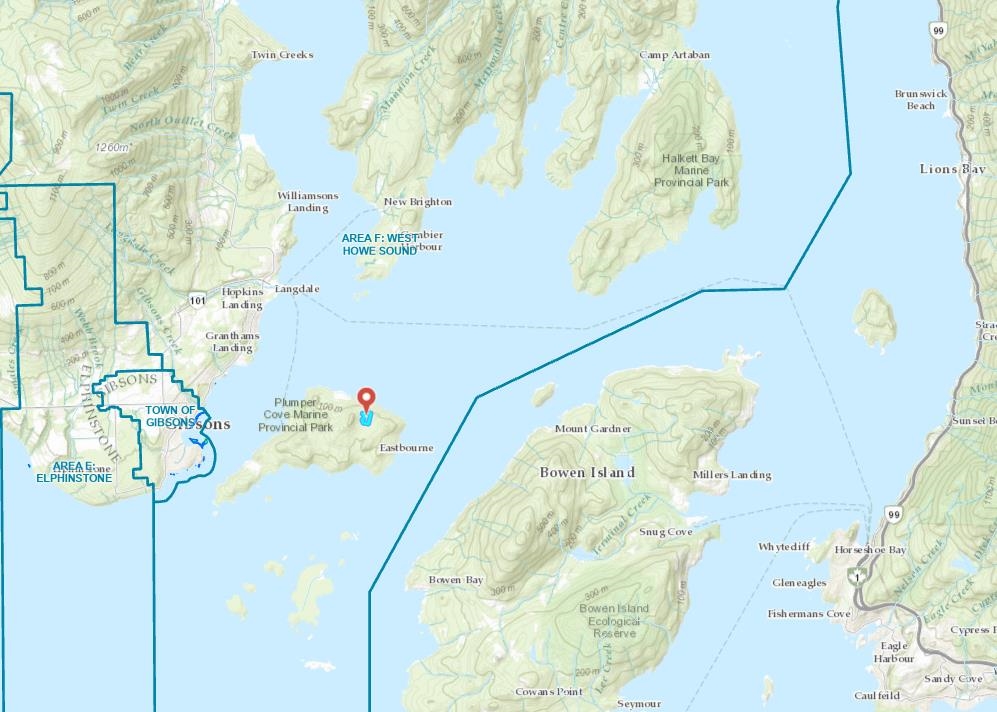 Street View Photo of 586 Treasure Trove Road, Keats Island, BC