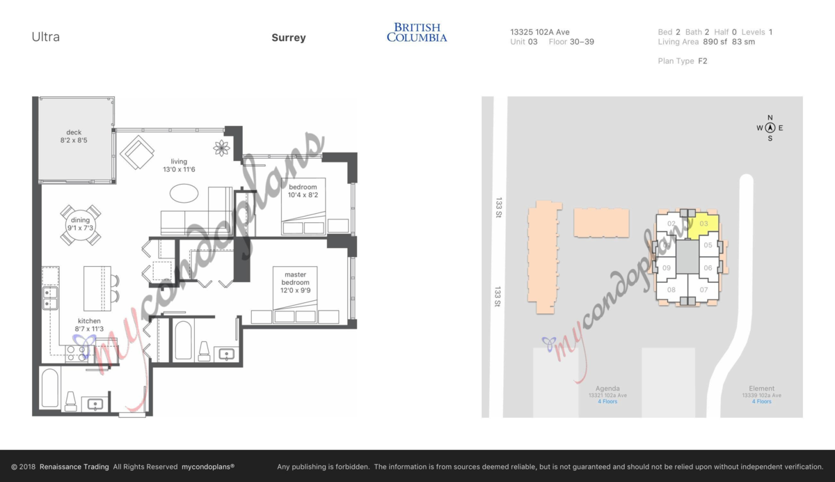 Playground / Recreational Area Near 3103 13325 102a Avenue, Surrey, BC