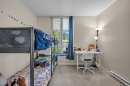 Bedroom 4 Photo of 303 1178 Heffley Crescent, Coquitlam, BC