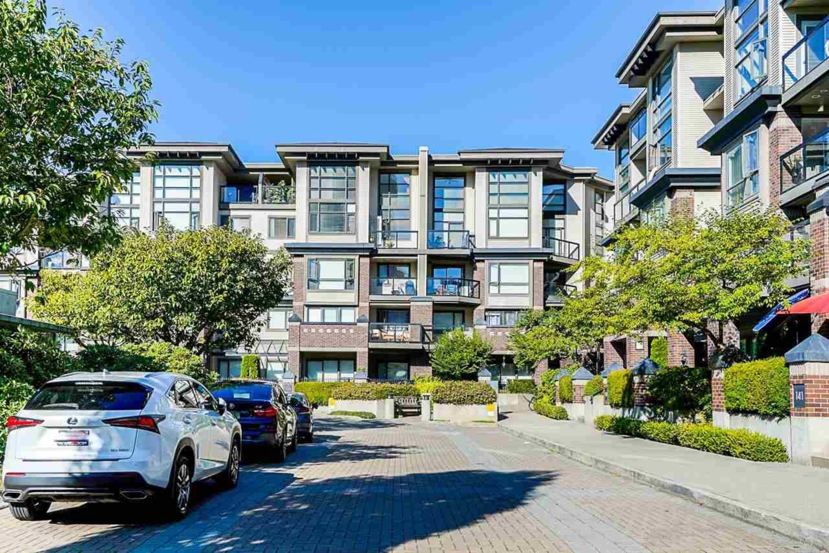 Exterior Rear Photo of 427 10838 City Parkway, Surrey, BC