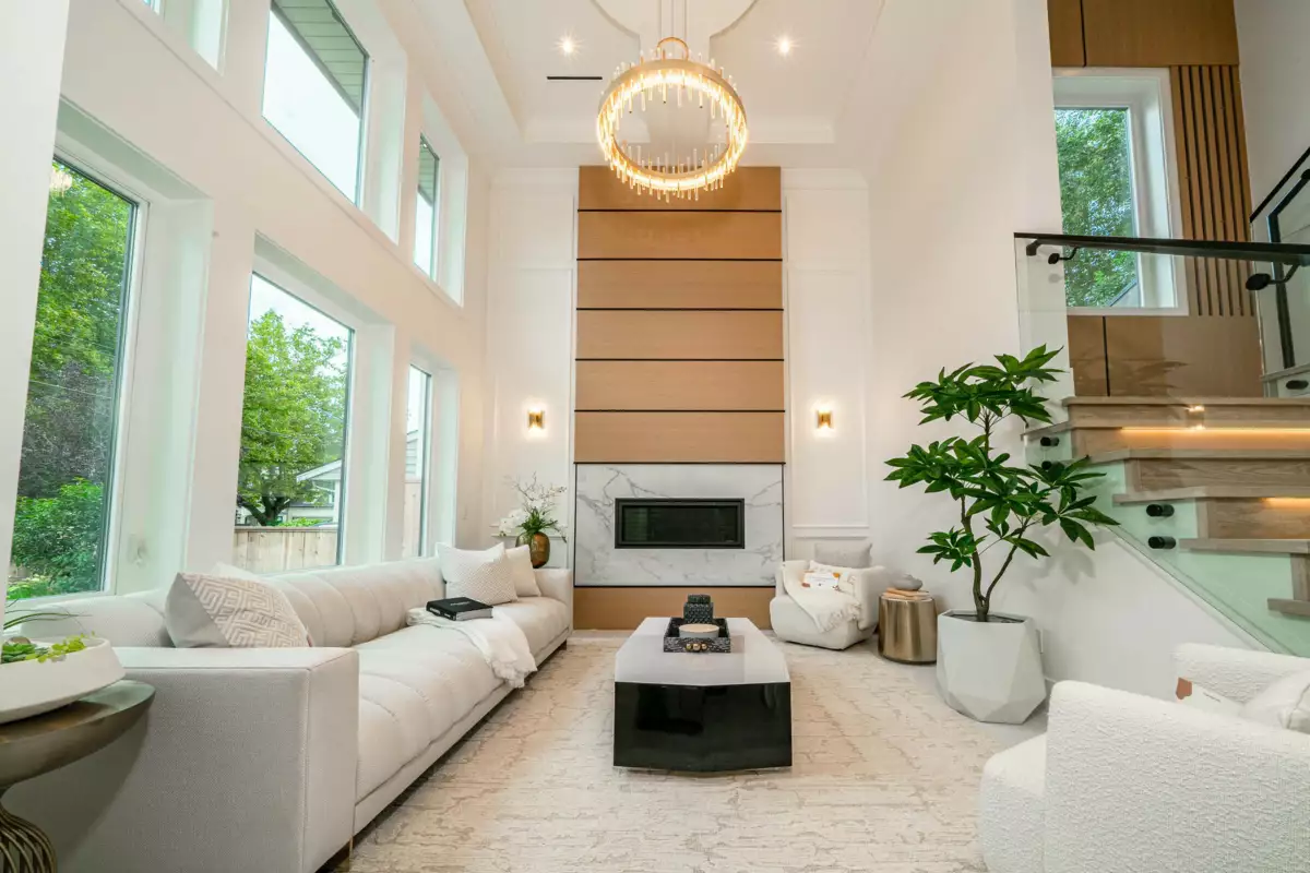 Living Room Photo of 8411 Elsmore Road, Richmond, BC