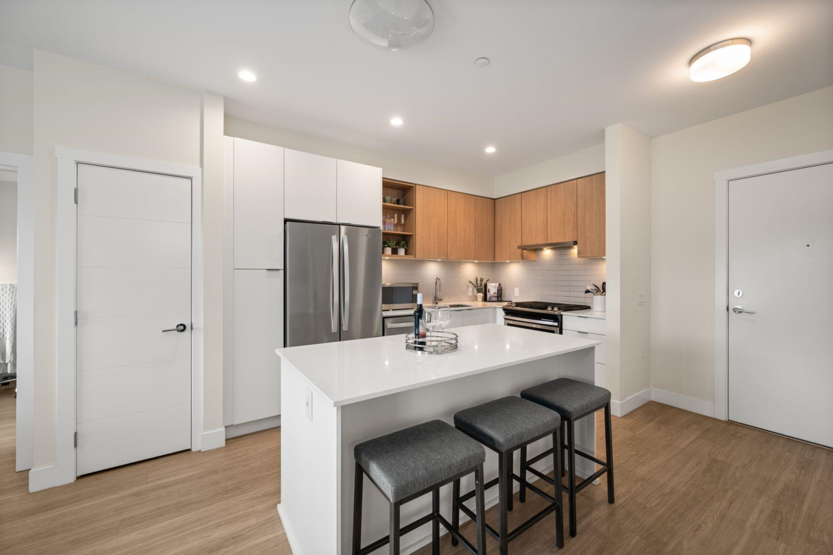 Kitchen Island Photo of 603 6960 Nicholson Road, Delta, BC