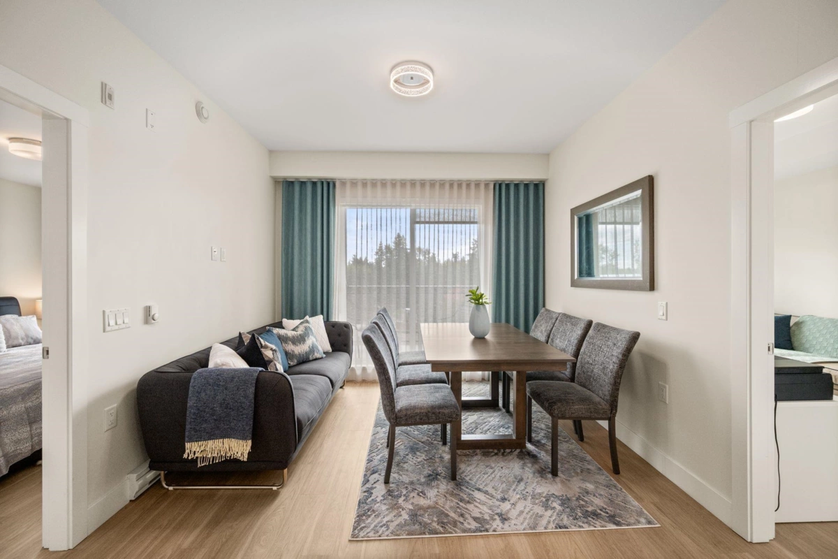 Living Room Photo of 603 6960 Nicholson Road, Delta, BC