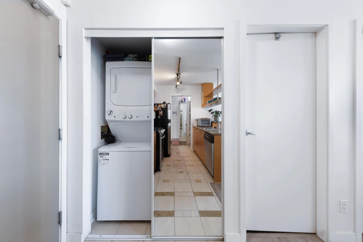 Bedroom 2 Photo of 1607 1495 Richard Street, Vancouver, BC