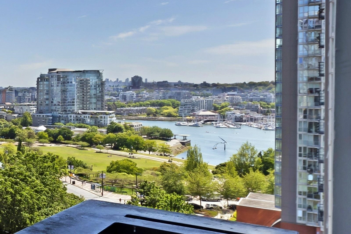 Exterior Rear Photo of 1607 1495 Richard Street, Vancouver, BC