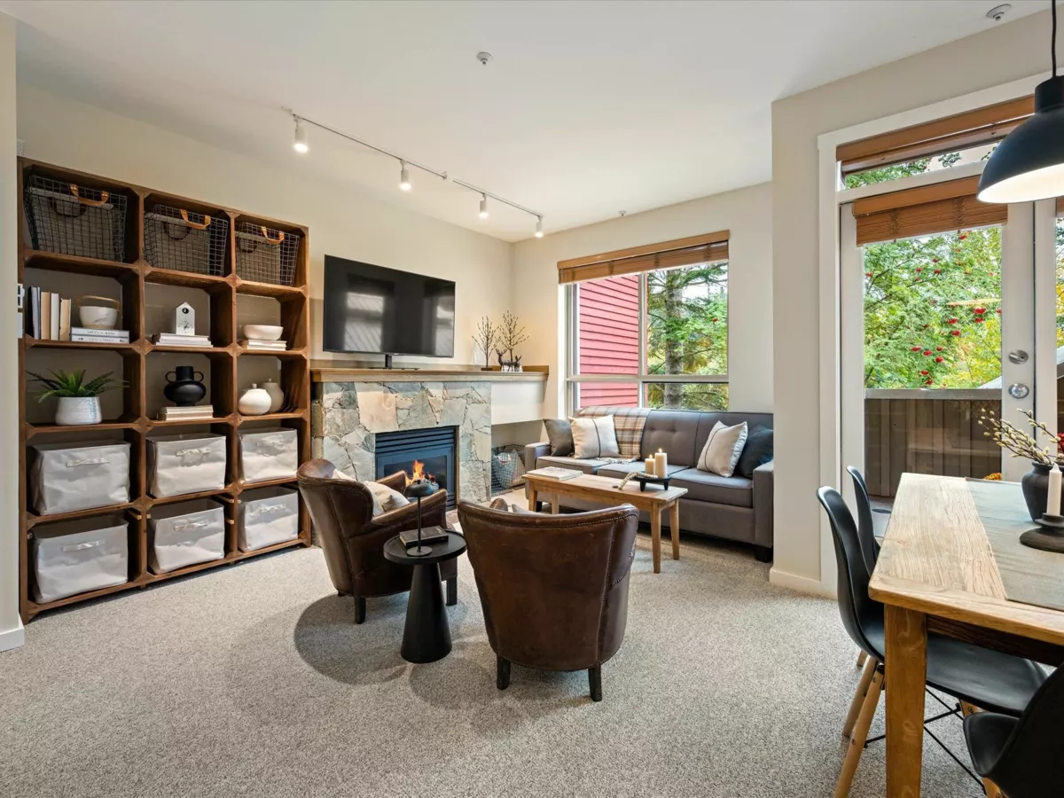 Family Room Photo of 16 4385 Northlands Boulevard, Whistler, BC