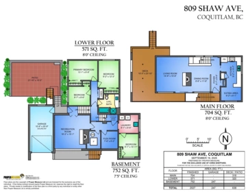 809 Shaw Avenue, Coquitlam, BC, Coquitlam — Single Family Residence for sale