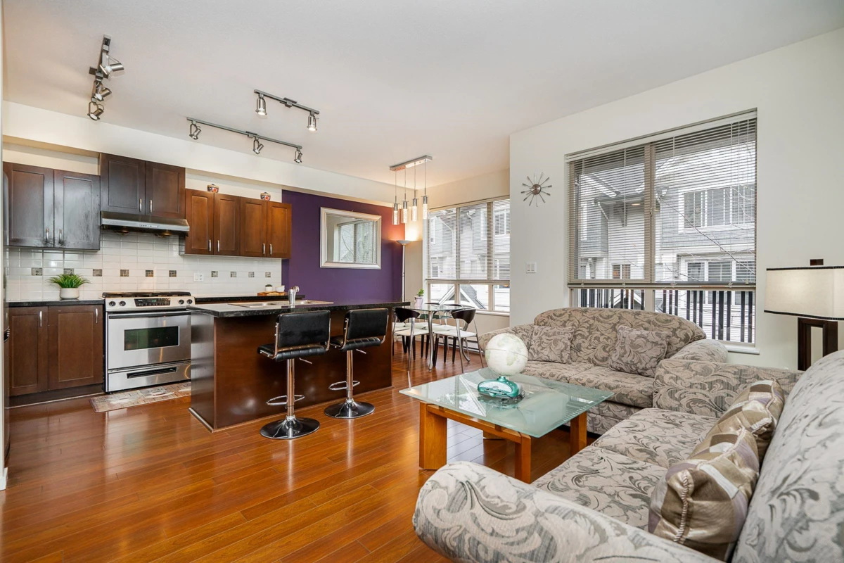 Living Room Photo of 22 1362 Purcell Drive, Coquitlam, BC