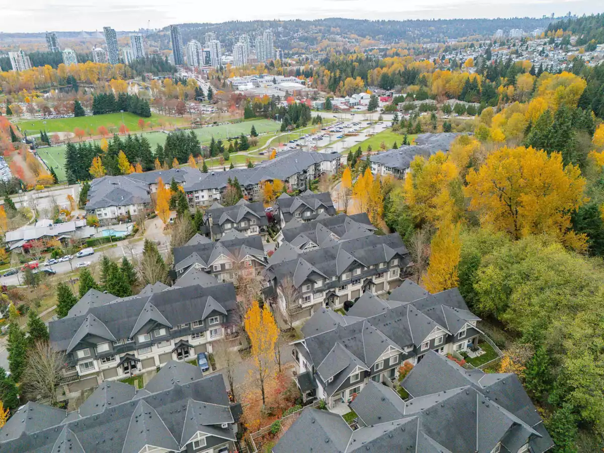Outdoor Deck Photo of 22 1362 Purcell Drive, Coquitlam, BC