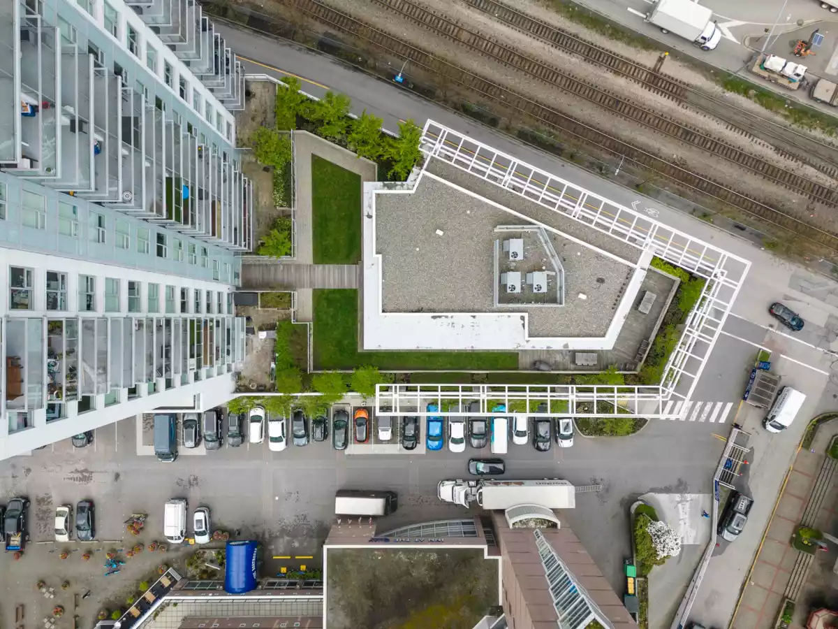 Outdoor Patio Photo of 2509 908 Quayside Drive, New Westminster, BC