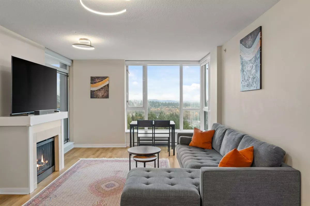 Living Room Photo of 3003 1178 Heffley Crescent, Coquitlam, BC