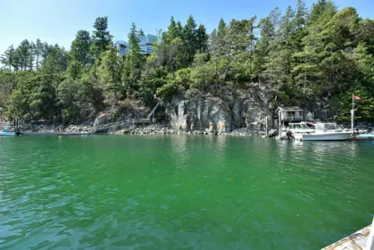 Aerial View of 4776 Francis Peninsula Road, Pender Harbour, BC