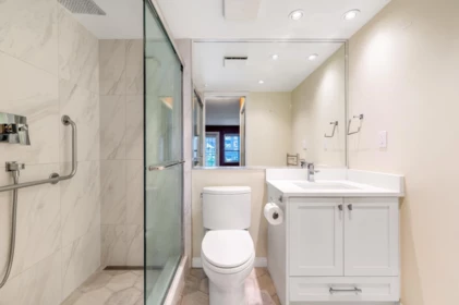 Guest Bathroom Photo of 210 12911 Railway Avenue, Richmond, BC