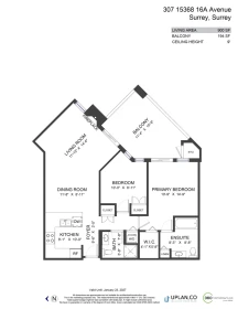 Outdoor Deck Photo of 307 15368 16a Avenue, Surrey, BC