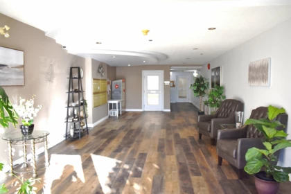 Living Room Photo of 105 45775 Spadina Avenue, Chilliwack, BC