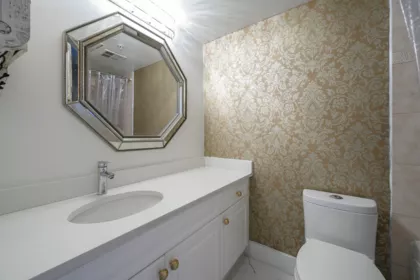Guest Bathroom Photo of 806 1238 Melville Street, Vancouver, BC