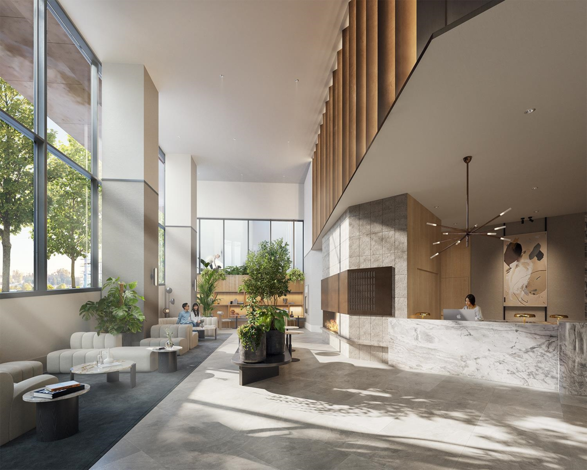 Primary Bedroom Photo of 510 2180 Alpha Avenue, Burnaby, BC