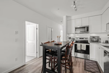 Kitchen Island Photo of 303 13628 81a Avenue, Surrey, BC