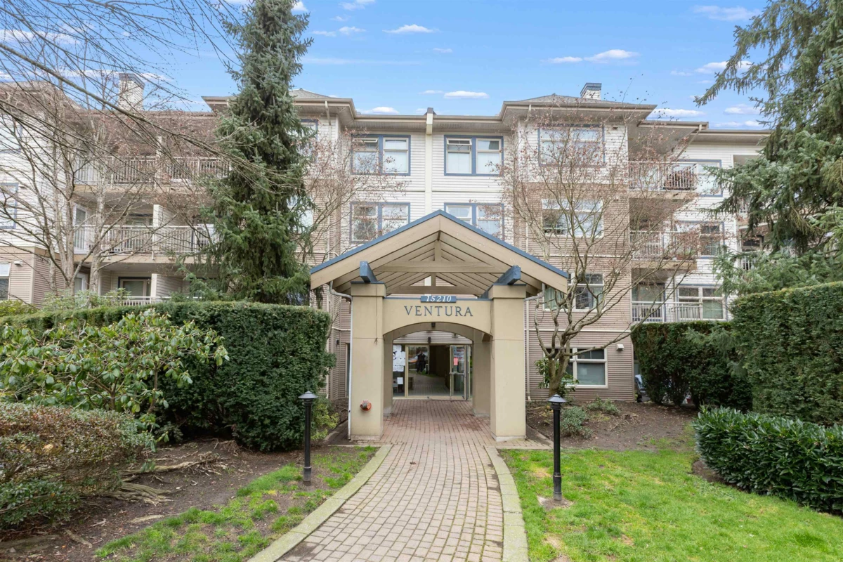 Exterior Front Photo of 411 15210 Guildford Drive, Surrey, BC