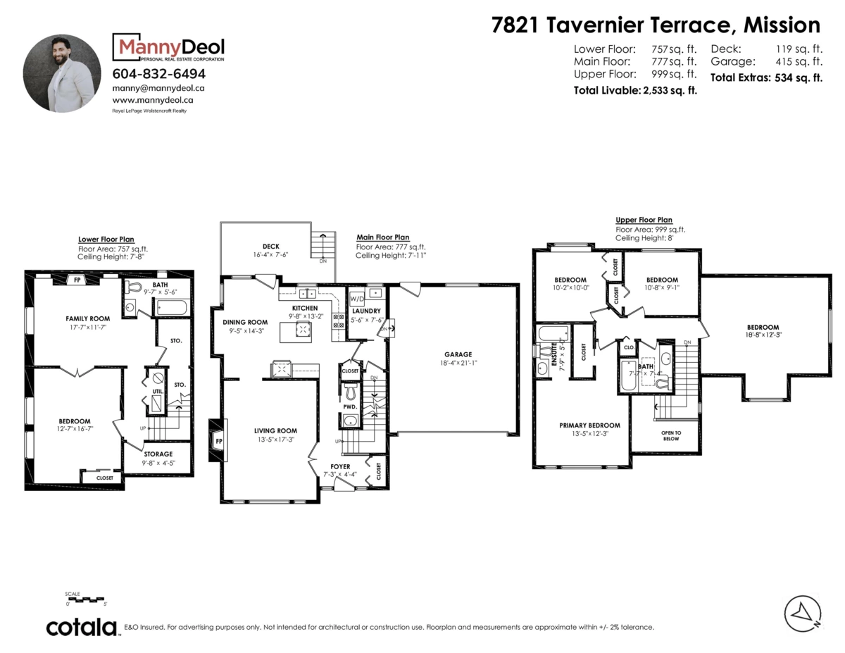 Garage Interior Photo of 7821 Tavernier Terrace, Mission, BC