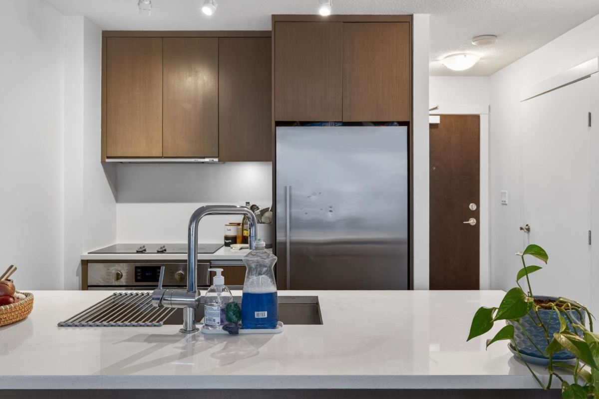 Exterior Rear Photo of 606 1009 Harwood Street, Vancouver, BC