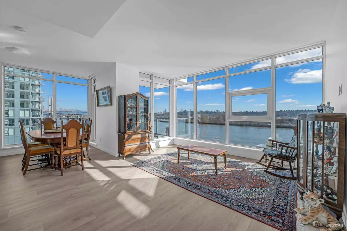 Exterior Rear Photo of 607 680 Quayside Drive, New Westminster, BC