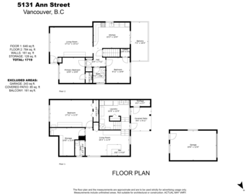 Loft / Bonus Room Photo of 5131 Ann Street, Vancouver, BC