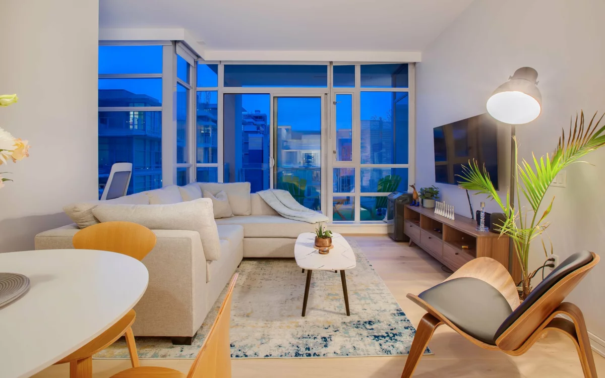 Exterior Rear Photo of 501 1616 Columbia Street, Vancouver, BC