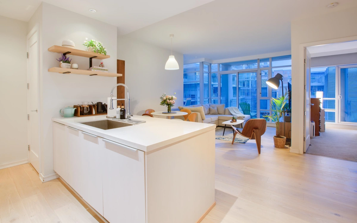 Family Room Photo of 501 1616 Columbia Street, Vancouver, BC