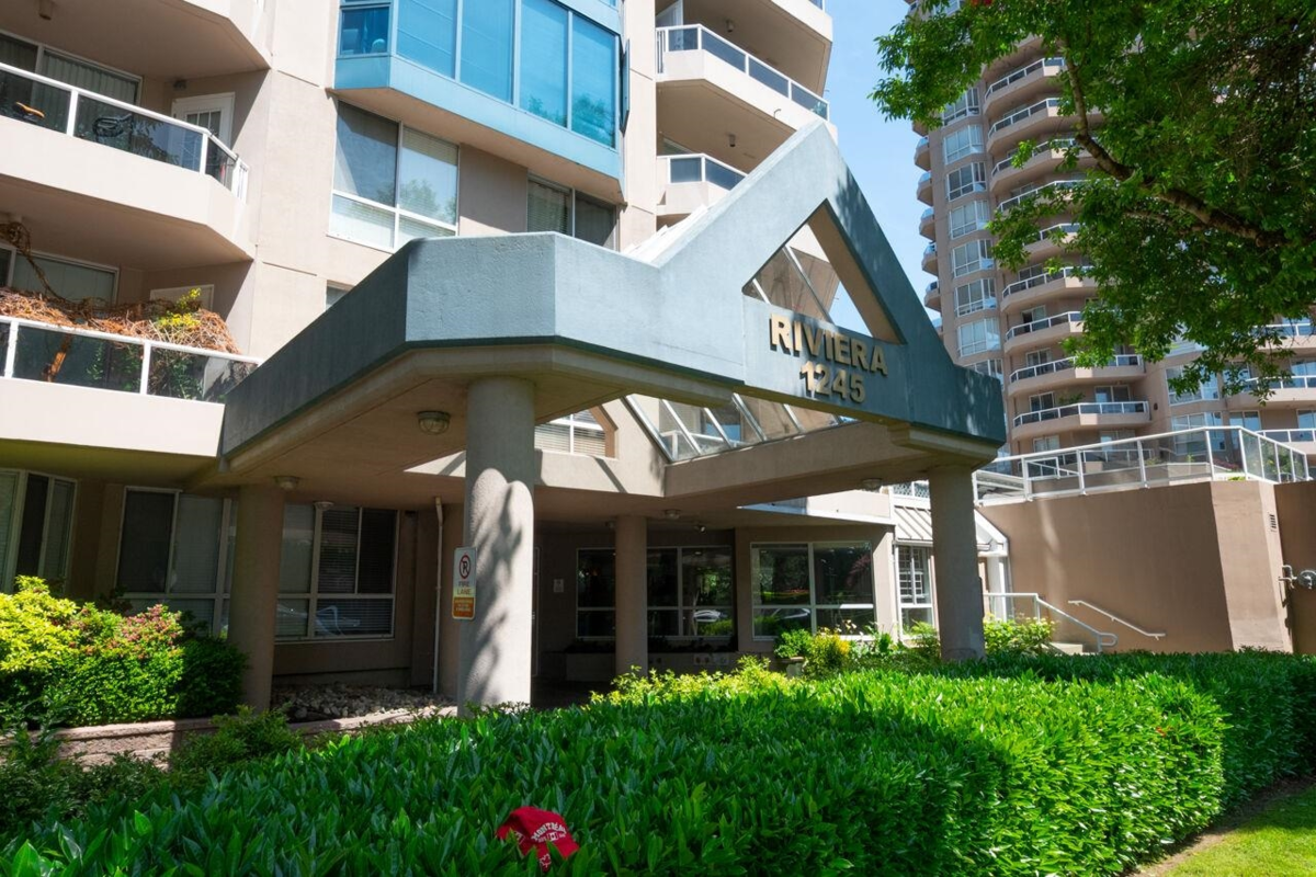 Exterior Rear Photo of 605 1245 Quayside Drive, New Westminster, BC