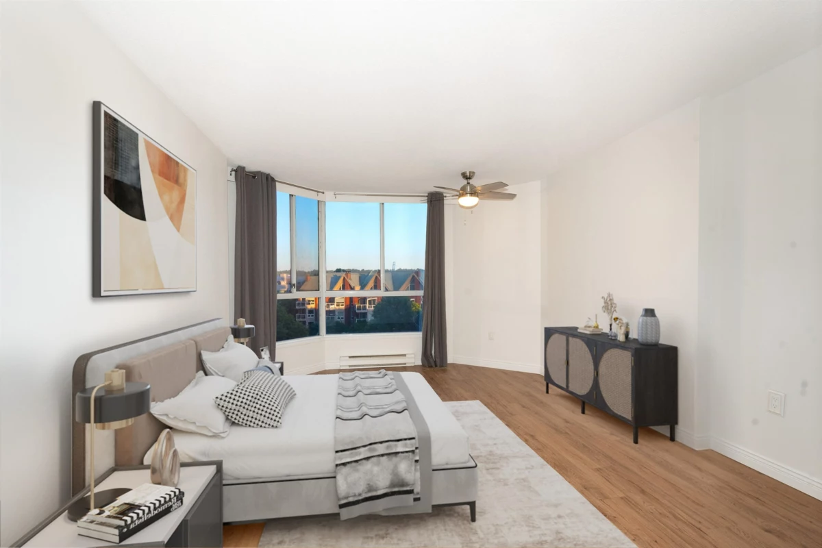 Primary Bedroom Photo of 605 1245 Quayside Drive, New Westminster, BC