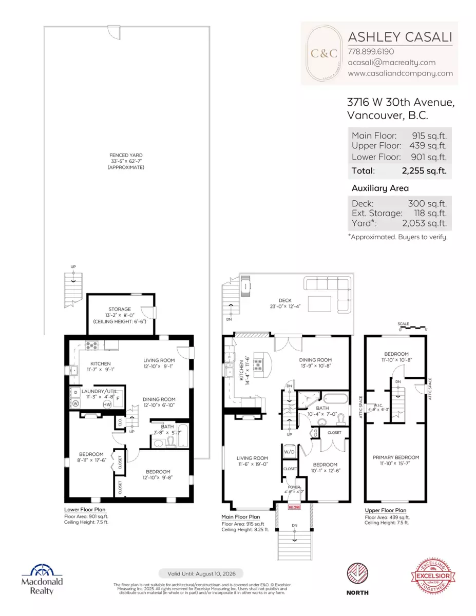 Exterior Rear Photo of 3716 W 30th Avenue, Vancouver, BC
