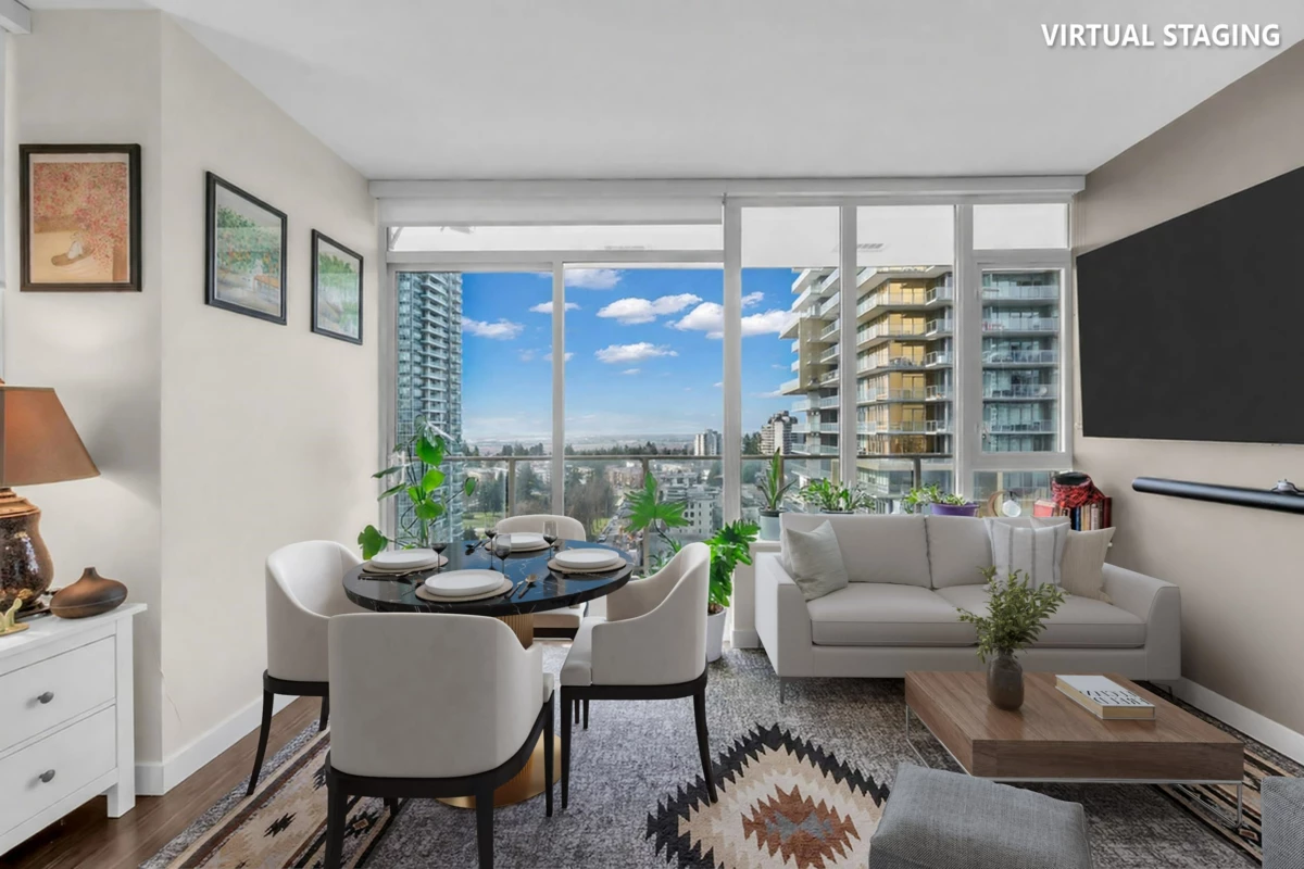 Living Room Photo of 1104 6383 Mckay Avenue, Burnaby, BC