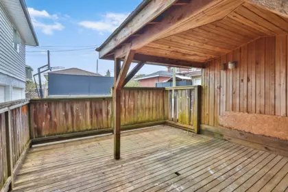 Backyard Photo of 3778 Nithsdale Street, Burnaby, BC