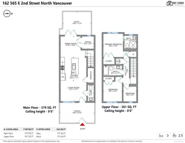 Hallway Photo of 162 565 E 2nd Street, North Vancouver, BC