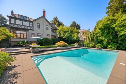 Aerial View of 1519 W 35th Avenue, Vancouver, BC