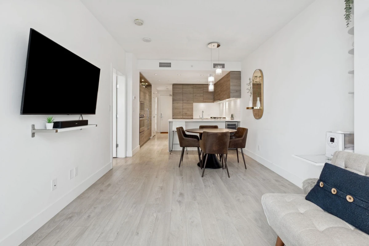 Living Room Photo of 507 7358 Edmonds Street, Burnaby, BC