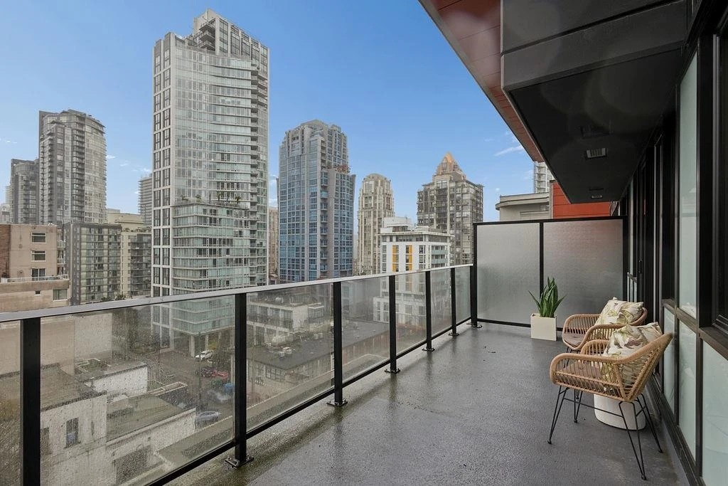 Living Room Photo of 902 1325 Rolston Street, Vancouver, BC