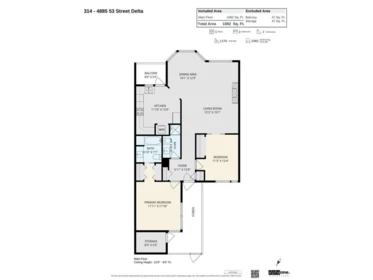 Mudroom Photo of 314 4885 53 Street, Delta, BC