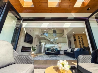 Aerial View of 4836 Watling Street, Burnaby, BC
