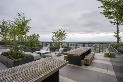 Aerial View of 2603 5058 Joyce Street, Vancouver, BC