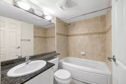 Guest Bathroom Photo of 903 5933 Cooney Road, Richmond, BC