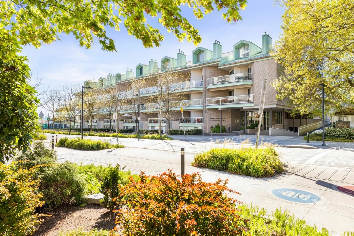 Exterior Rear Photo of 1206 33 Chesterfield Place, North Vancouver, BC