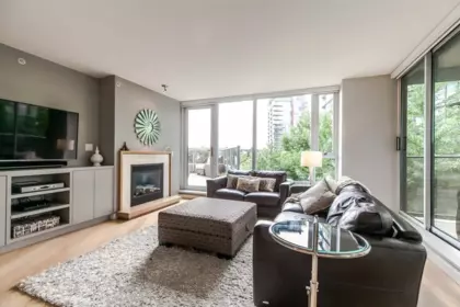 Primary Bedroom Photo of 305 8 Smithe Mews, Vancouver, BC