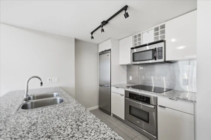 Primary Bedroom Photo of 1605 788 Hamilton Street, Vancouver, BC