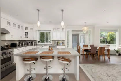 Kitchen Island Photo of 481 W Windsor Road, North Vancouver, BC