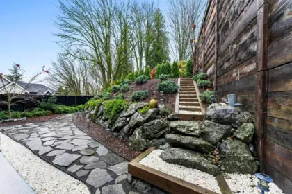 Aerial View of 47 4295 Old Clayburn Road, Abbotsford, BC